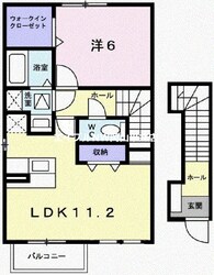 ミーテ・Ｎ　Ａの物件間取画像